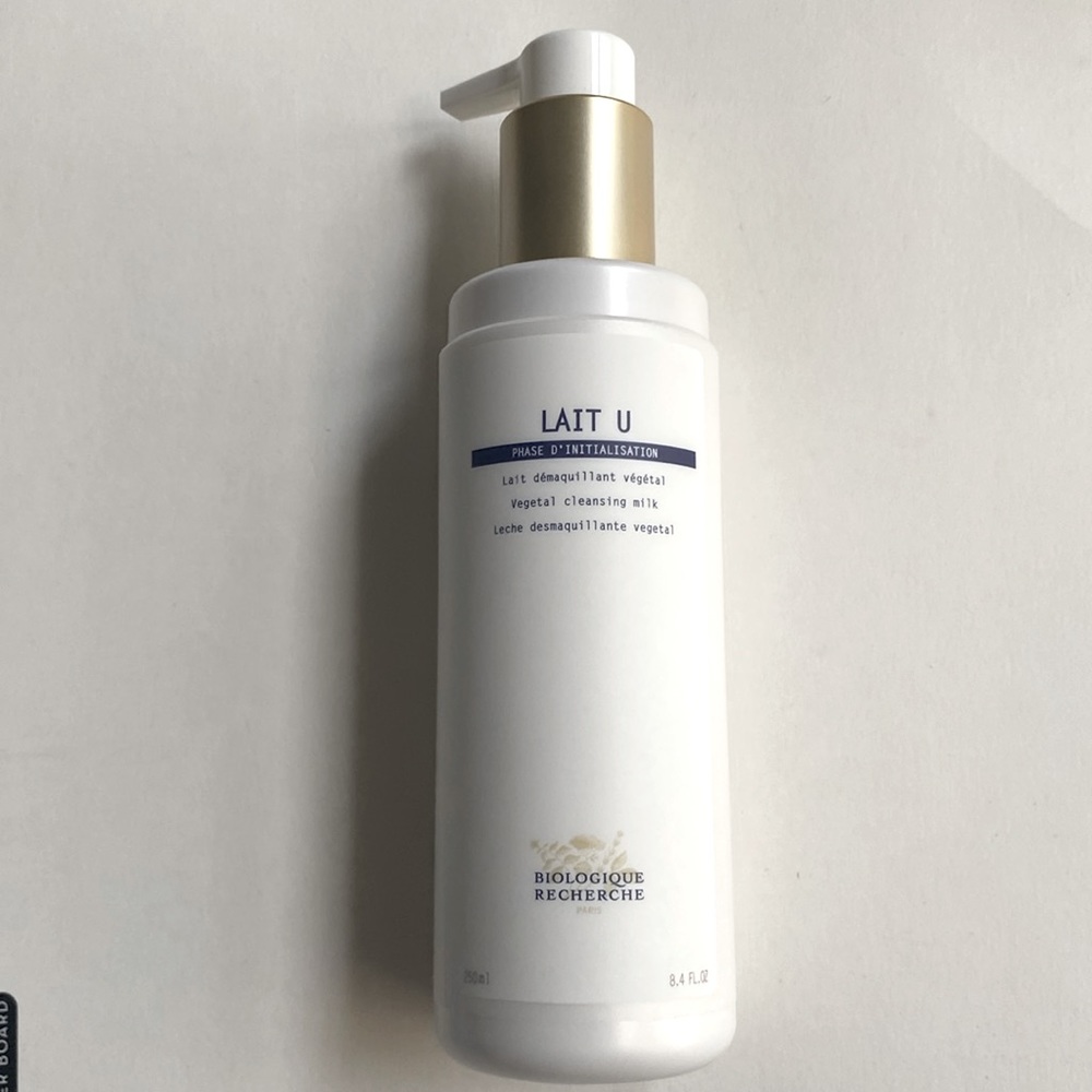 BIOLOGIQUE RECHERCHE LAIT U Vegetal Cleansing Milk BRAND NEW